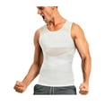 thumbnail image 1 of KIWI RATA Men's Compression Shirt for Body Shaper Slimming Vest Tight Tummy Underwear Tank Top, 1 of 6