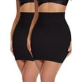 thumbnail image 1 of KIWI RATA Shapewear Slips for Women Tummy Control High Waisted Half Body Shaper Dress Built in Thong Shaping Skirt, 1 of 6