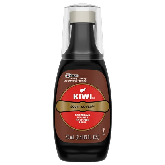 KIWI Scuff Cover, Brown, 2.4 Fluid Oz