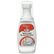 Kiwi Shoe Whitener, White, 4.0 oz (1 Bottle with Sponge Applicator), Pack of 6