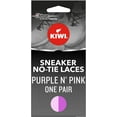 thumbnail image 1 of KIWI Sneaker No-Tie Shoe Laces Purple and Pink, 1 of 10