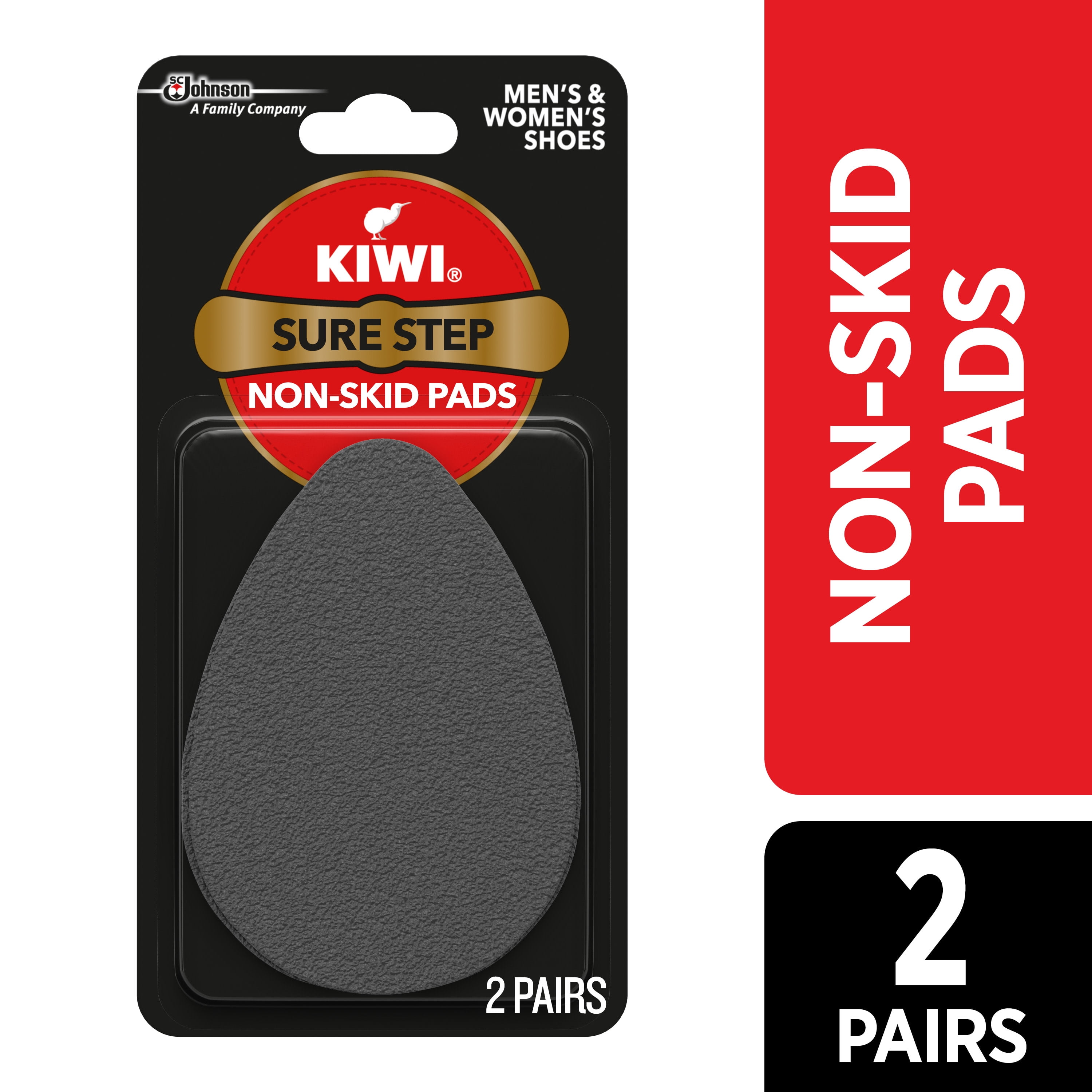 KIWI Sure Step Anti-Slip Shoe Pads for Men and Women (2 Pairs ...