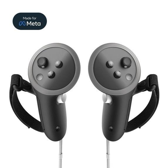 KIWI design G4 Pro Controller Grips Compatible with Meta Quest 3/3S, Made for Meta