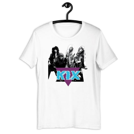 KIX Band T-Shirt, Kix Blow My Fuse Tour 1989, 80-90s Hard Rock Music Tou Vintage-TH29706