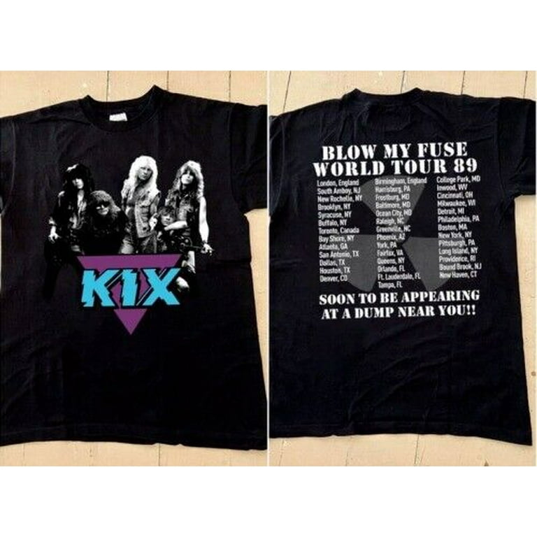 KIX キックス 1989年 Japan ツアーTシャツ KIX キックス 1989年 Japan ツアーTシャツ KIX キックス 1989年 Japan