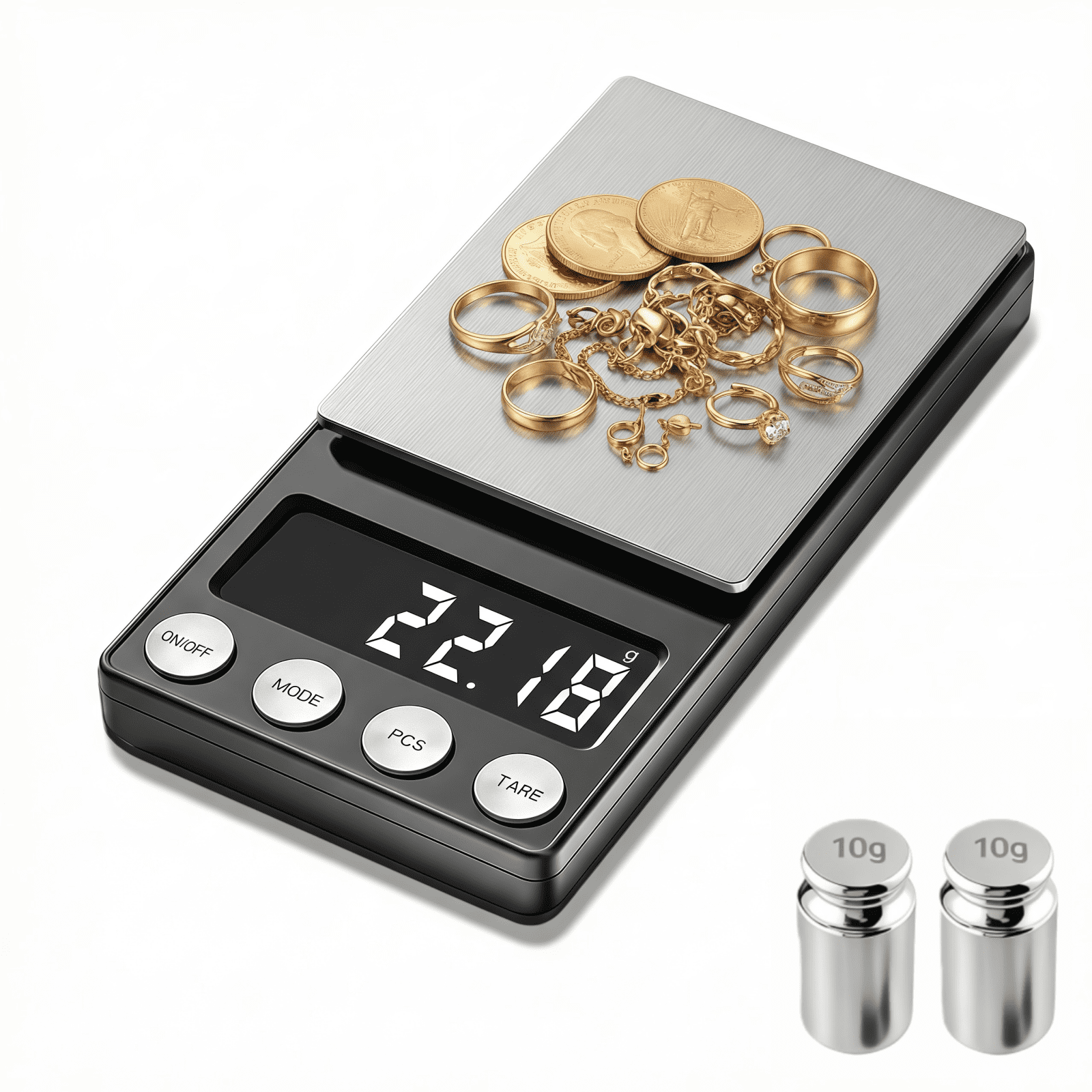KIYODEISI Digital Coin Scale 0.01g Accuracy, Jewelers, Pawn Shops, Coin ...