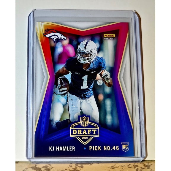KJ Hamler 2020 NFL Draft Night NFL #26 Football Card Denver Broncos 1 of 465