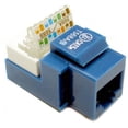 thumbnail image 1 of KJ2-CE-US/BL - KEYSTONE JACK CAT5E BLU TOOLLESS  (10 pcs/pkg), 1 of 1