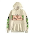 thumbnail image 1 of KJCEWSTX Anime Roronoa Zoro Hoodie Casual Clothes Pirate Hunter Long Sleeve Sweatshirt, 1 of 5