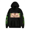 thumbnail image 1 of KJCEWSTX Anime Roronoa Zoro Hoodie Casual Clothes Pirate Hunter Long Sleeve Sweatshirt, 1 of 5