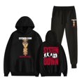 thumbnail image 1 of KJCEWSTX Band Artwork Rock Band System of A Down two-piece Hoodie Iconic Cozy Pullover for Rock Fans, 1 of 5