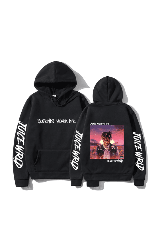 HOT NEW 2025 Juice WRLD Unisexs Hoodie Hip Hop Casual Pullover Hooded Sweatshirts