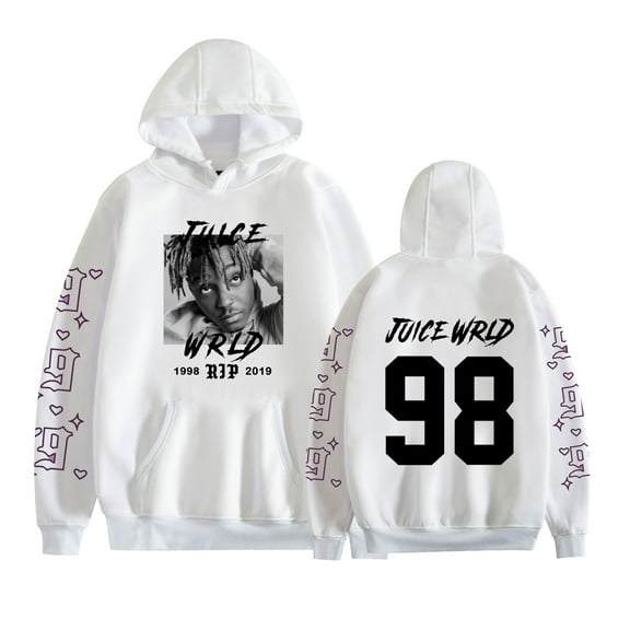 KJCEWSTX Juice Hoodie Wrld Casual hooded rapper sweatshirt
