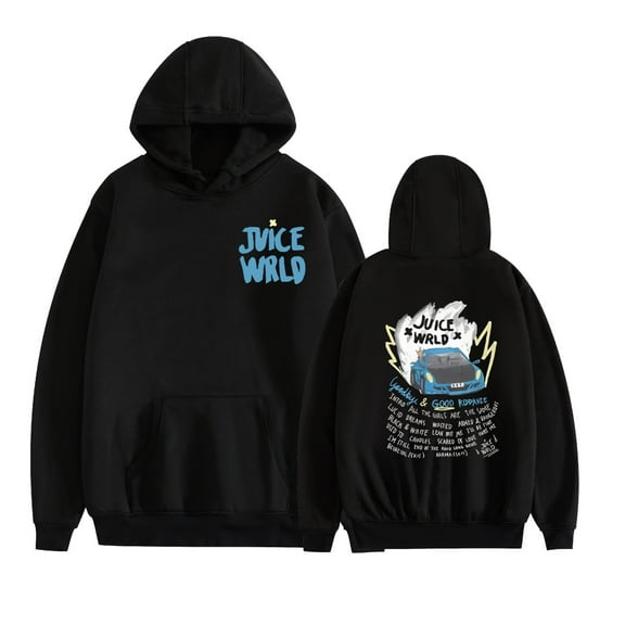 KJCEWSTX Juice Hoodie Wrld Casual hooded rapper sweatshirt