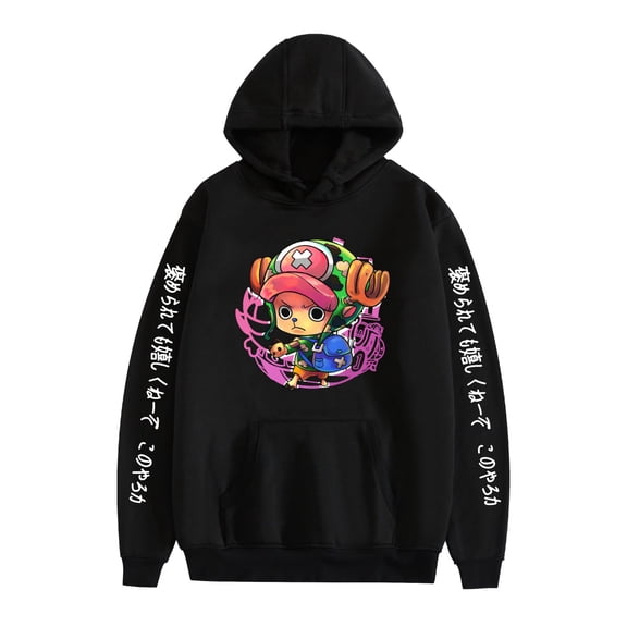 KJCEWSTX Monkey De Luffy Hoodie Long Sleeve Sweatshirt Unisex