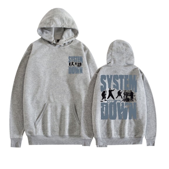KJCEWSTX Rock Band System of A Down Hoodie Iconic Band Artwork Cozy Pullover for Rock Fans