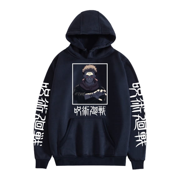 KJCEWSTX Unisex Jujutsu Anime Hoodie Long Sleeves Gojo Satoru Print Sweatshirt Cosplay Hoody Sizes XS-3XL