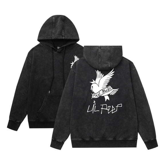 KJCEWSTX Unisex Lil Singer Peep Hoodie vintage Hoodies Sweatshirt Pullover Casual Hooded