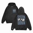 thumbnail image 1 of KJCEWSTX washed vintage Band Artwork Rock Band System of A Down Hoodie Iconic Cozy Pullover for Rock Fans, 1 of 5