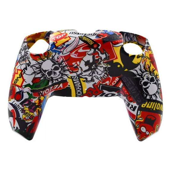 KJH PS5 Video Game Accessories Colorful Hard Case For PS5 Controller