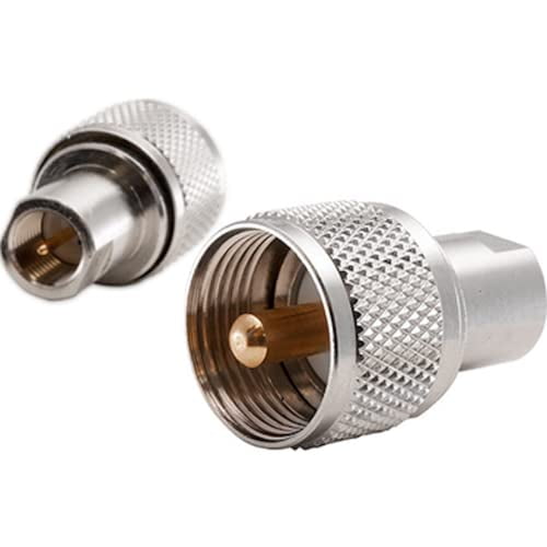 FME-Male to UHF-Male PL-259 Coaxial Adapter Connector ARS-7591