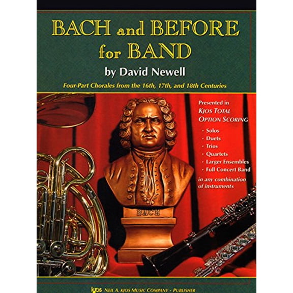 Pre-Owned KJOS Bach And Before for Band Clarinet/Bass Clarinet
