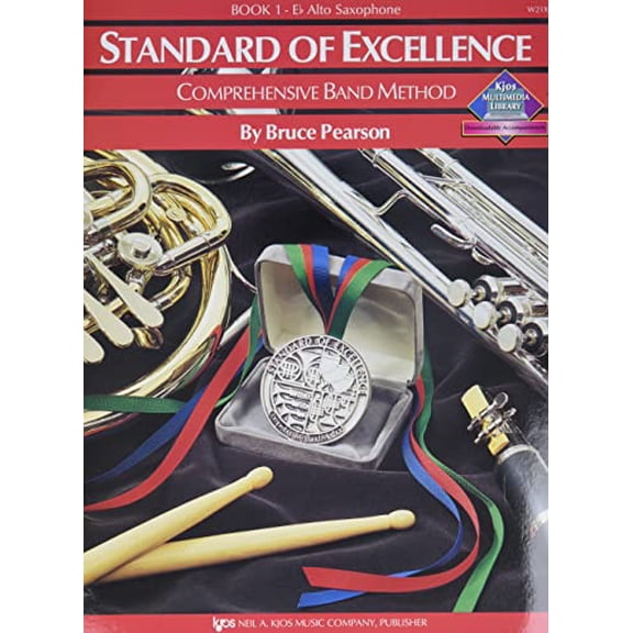 W21XE - Standard of Excellence Book 1 - Alto Saxophone by Bruce Pearson Paperback, Art, Music, and Photography, English
