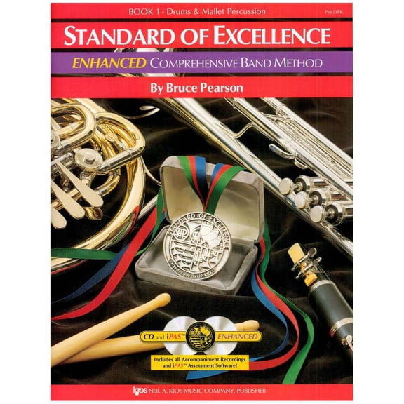 Pre-Owned KJOS Standard Of Excellence Book 1 Drums/Mallet Percussion