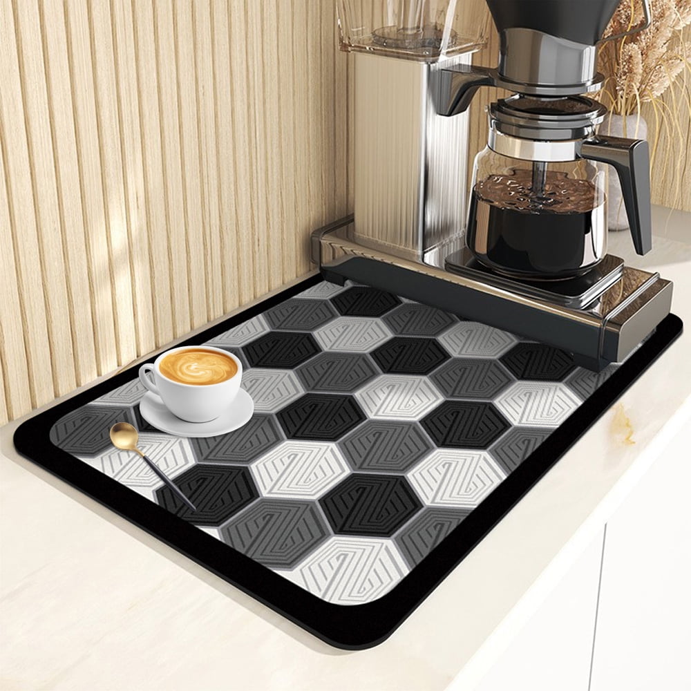 KJRIVER PU Rubber Anti-Slip 16” x 24” Counter & Drying Mat - Walmart.com