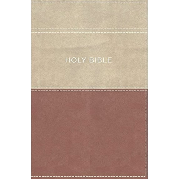 Pre-Owned KJV, Apply the Word Study Bible, Large Print, Imitation Leather, Pink/Cream, Red Letter Edition: Live in His Steps