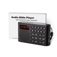 thumbnail interactive-video image 1 of KJV Audio Bible Player, King James Version Talking Electronic Bible, Portable Bible Player Device New & Old Testament, Heartfelt Gifts for Seniors, Blinders, Children, 1 of 10