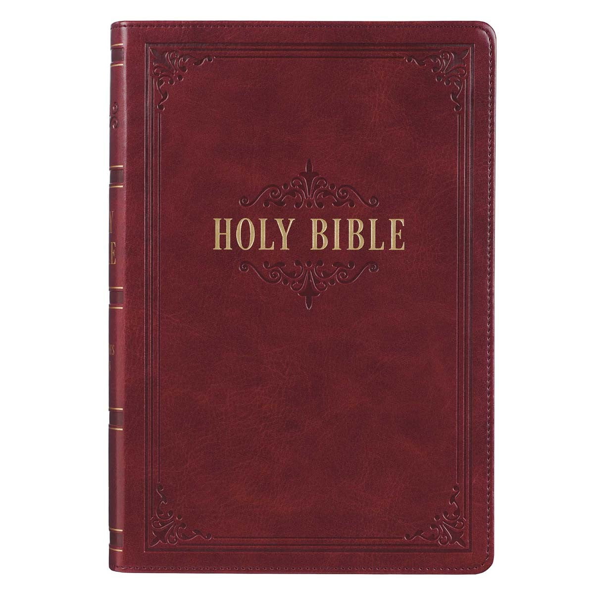 KJV Bible Giant Print Full Size Burgundy (Other)(Large Print) - Walmart.com