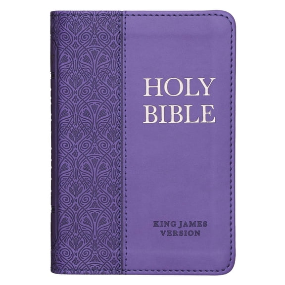 KJV Bible Mini Pocket Purple (Hardcover)