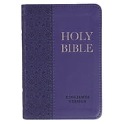 KJV Bible Mini Pocket Purple (Hardcover)
