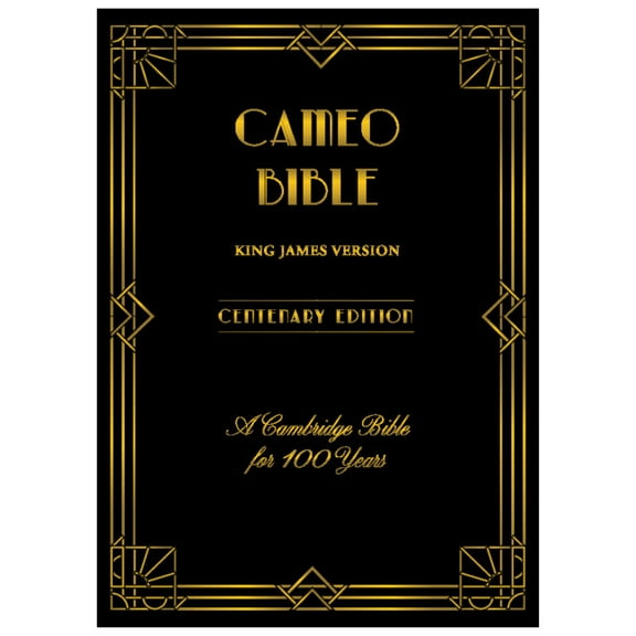 KJV Cameo Centenary Edition, Vintage Golden Brown Calfskin Leather, Full Yapp, Kj457: Xrly, (Hardcover)