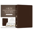 thumbnail image 1 of KJV Cross Reference Study Bible Indexed [Bonded Leather Brown] (Hardcover), 1 of 2