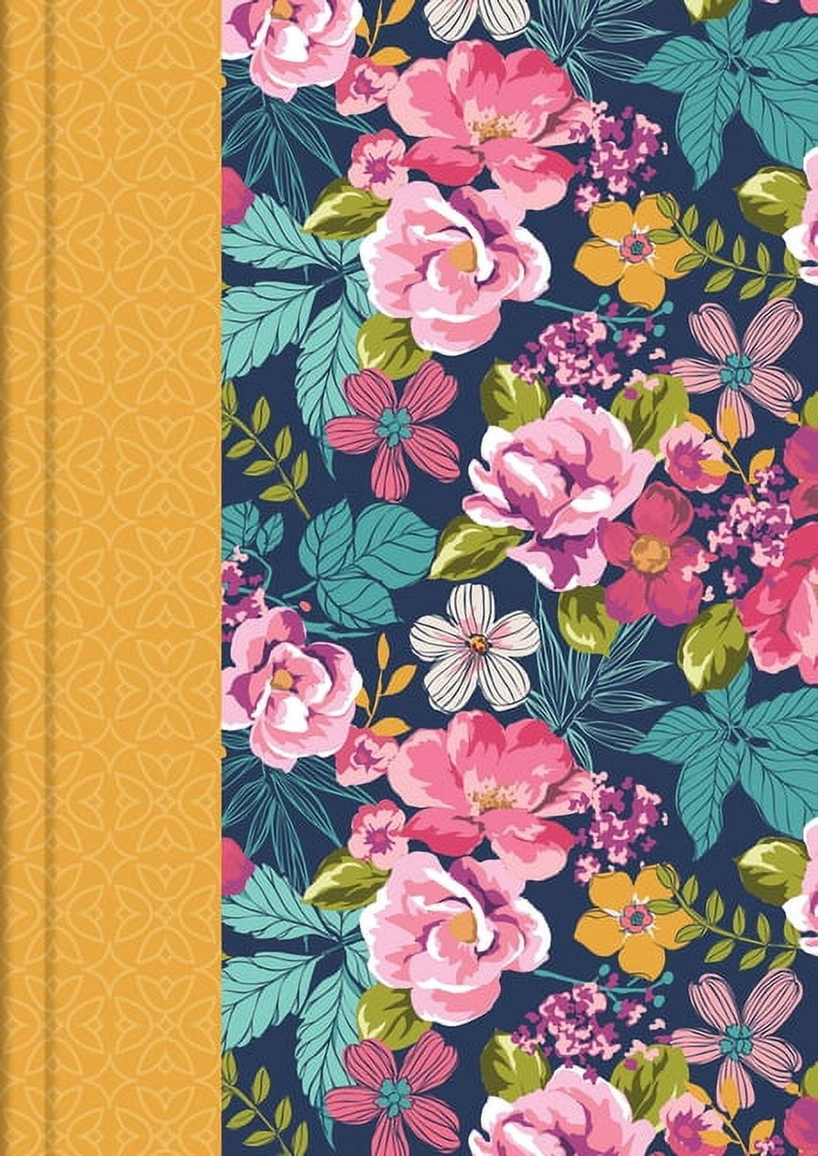 KJV Cross Reference Study Bible [Marmalade Blossoms] (Hardcover)