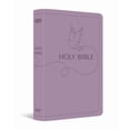 thumbnail image 1 of KJV Deluxe Bibles KJV Holy Bible: Deluxe Gift Bible - Lilac Dove: King James Version Bible, Ribbon Marker, Red Letter Edition, Readable Ty, (Hardcover), 1 of 1