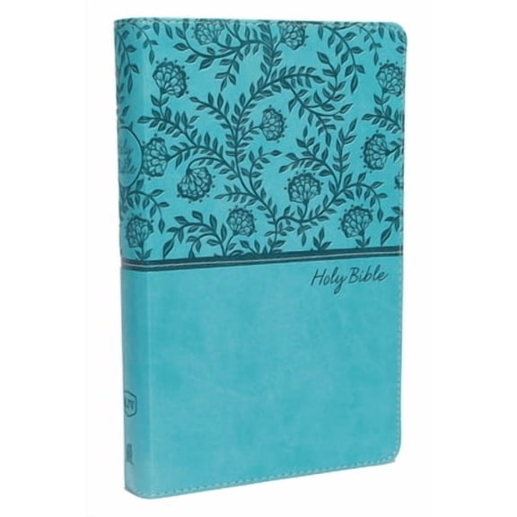 Pre-Owned KJV, Deluxe Gift Bible, Imitation Leather, Green, Red, by Thomas Nelson, (Paperback), Letter Edition, English