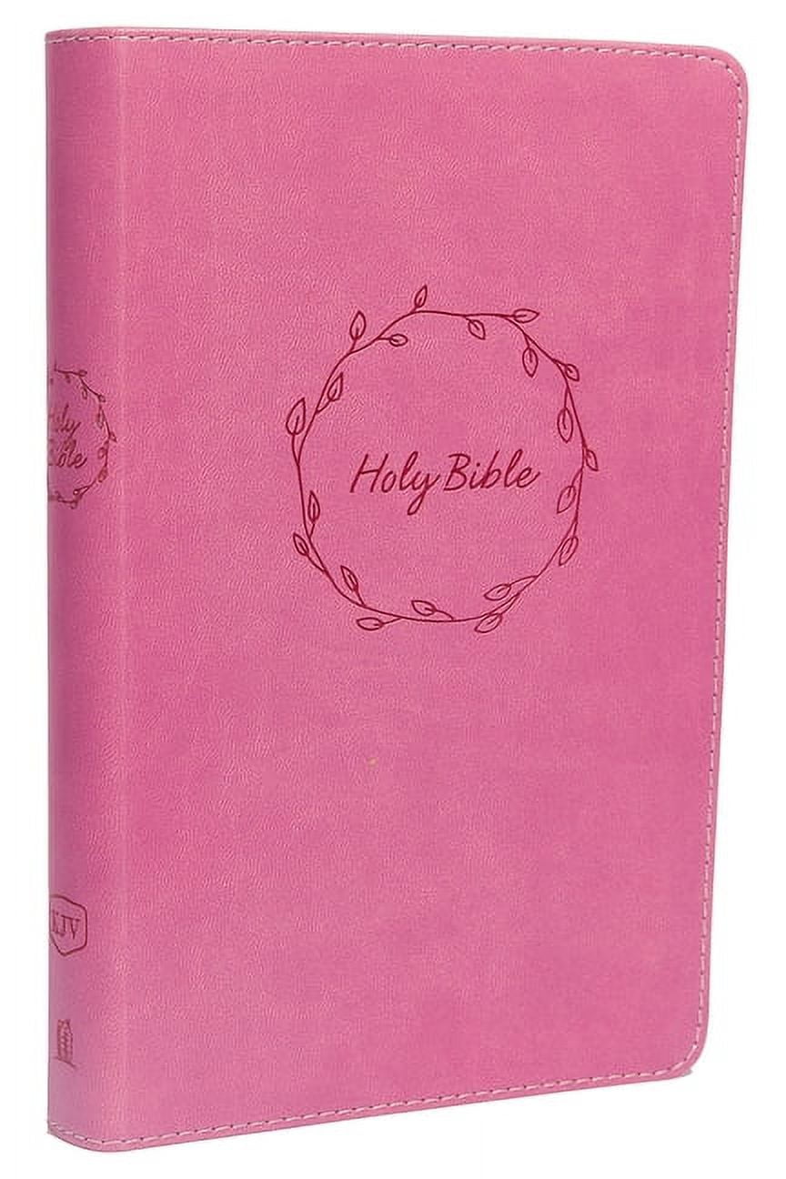 KJV, Deluxe Gift Bible, Imitation Leather, Pink, Red Letter Edition (Hardcover)
