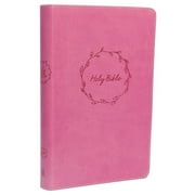 KJV, Deluxe Gift Bible, Imitation Leather, Pink, Red Letter Edition Hardcover