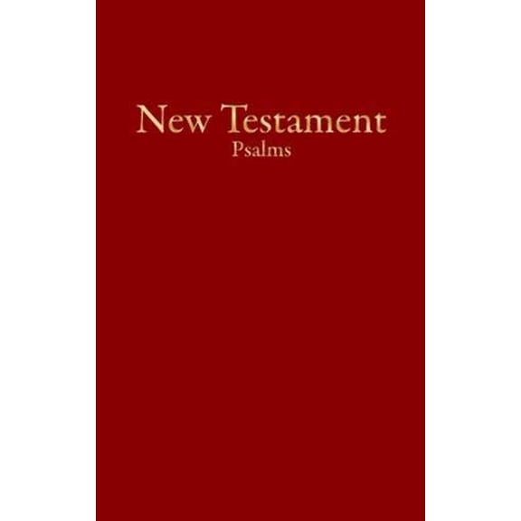Pre-Owned New Testament with Psalms-KJV (Paperback) 1558190392 9781558190399