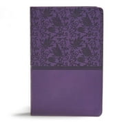 KJV Giant Print Reference Bible, Purple Leathertouch, Indexed, Hardcover