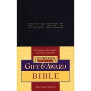 KJV Gift And Award Bible-Black Flexisoft