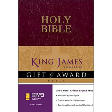 Pre-Owned King James Gift and Award Bible Paperback