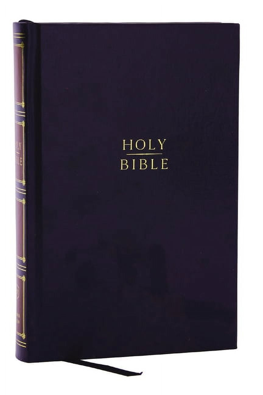 KJV Holy Bible: Compact Bible with 43,000 Center-Column Cross References, Black Hardcover, Red Letter, Comfort Print: King James Version (Hardcover)