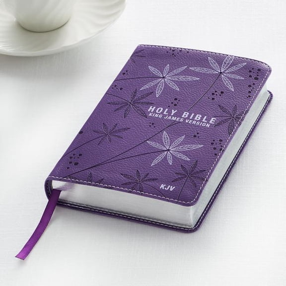 KJV Bible Compact (Faux Leather, Purple) (Hardcover)