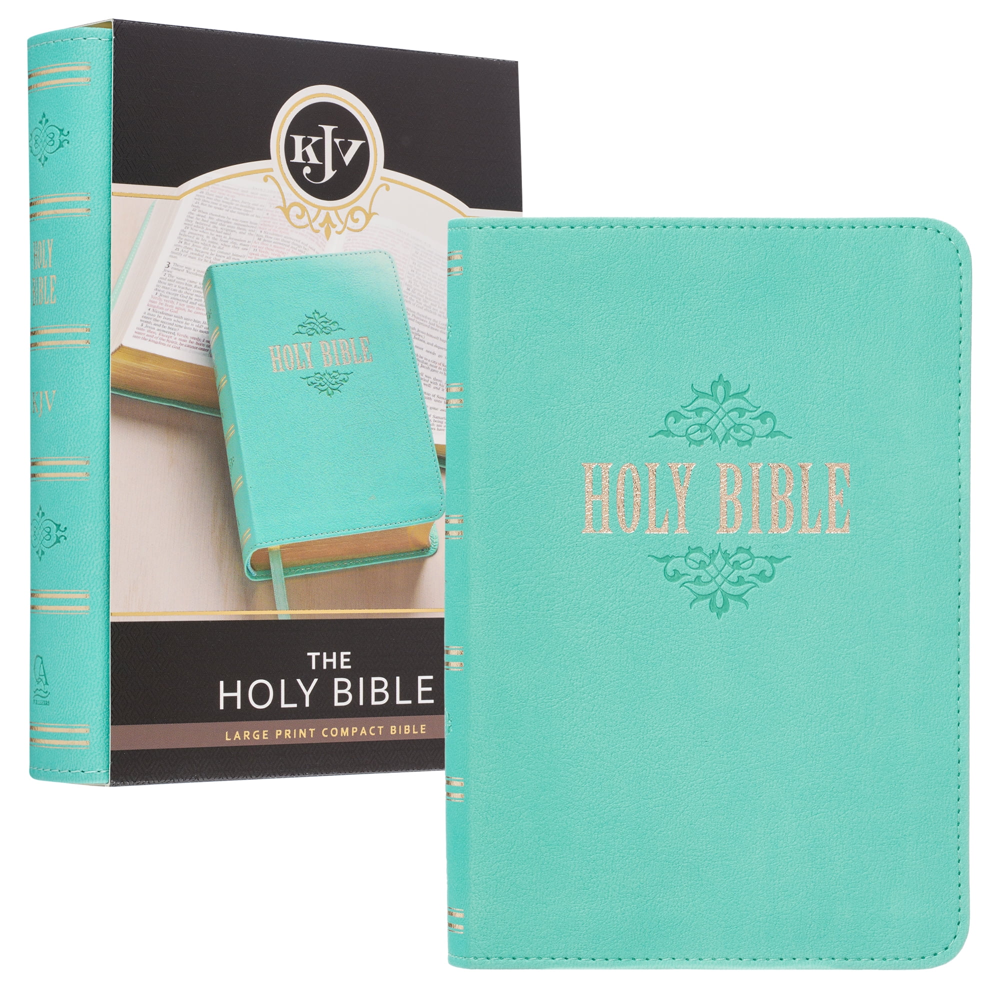 KJV Holy Bible Compact Large Print Faux Leather Red Letter Edition kjv-holy-bible-compact-large-print-faux-leather-red-letter-edition