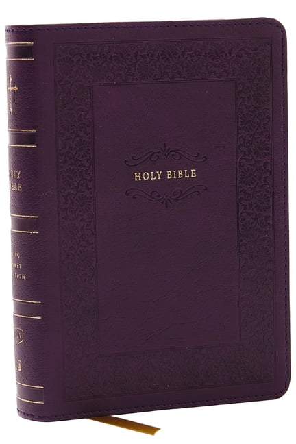KJV Holy Bible: Compact with 43,000 Cross References, Purple Leathersoft, Red Letter, Comfort Print: King James Version (Other)
