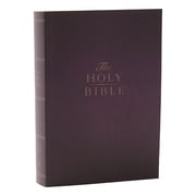 KJV Holy Bible Compact with 43,000 Cross References, Purple Softcover, Red Letter, Comfort Print King James Version, Paperback
